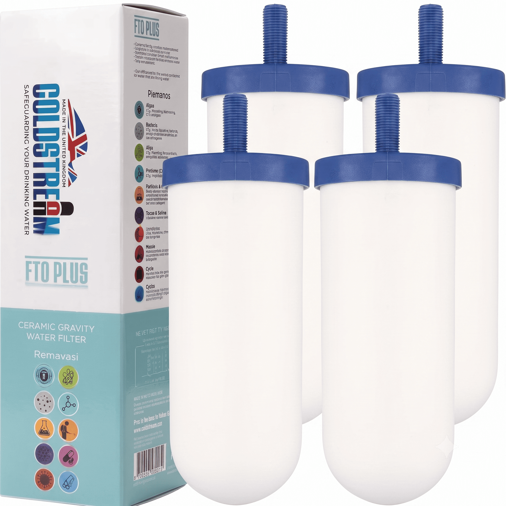 **Filtro Coldstream FTO+ per sistemi a gravità**